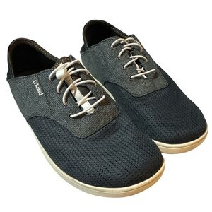 OluKai Men's Black and Gray Sneakers us M9